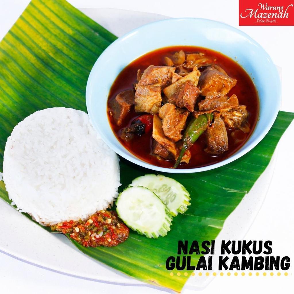 Nasi Kukus Gulai Kambing