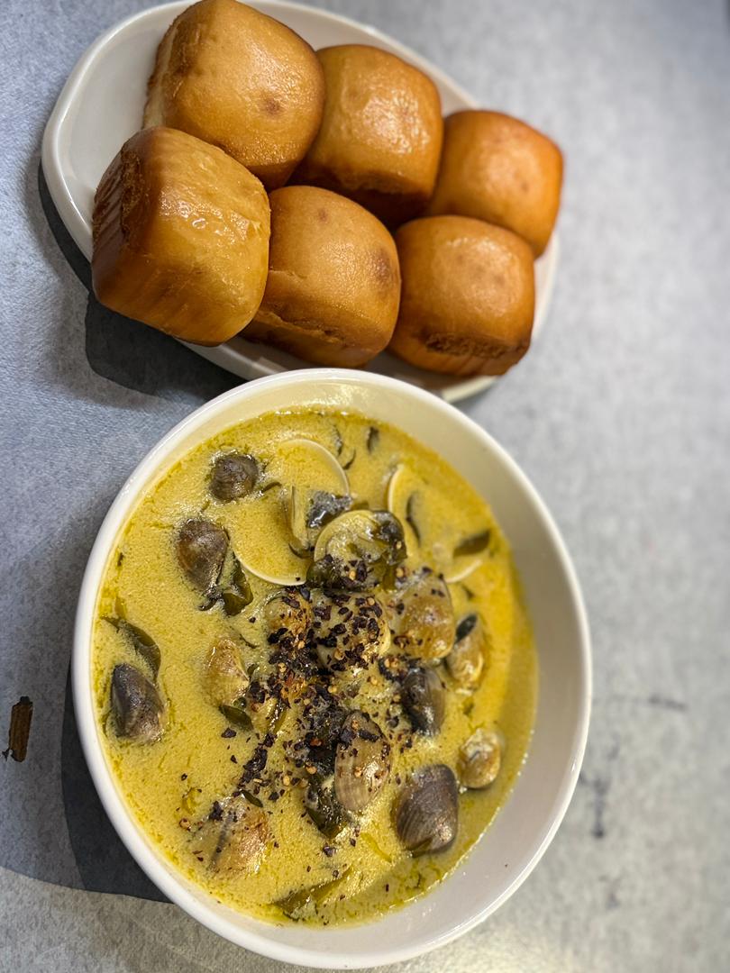 Mantao Dengan Clams Buttermilk