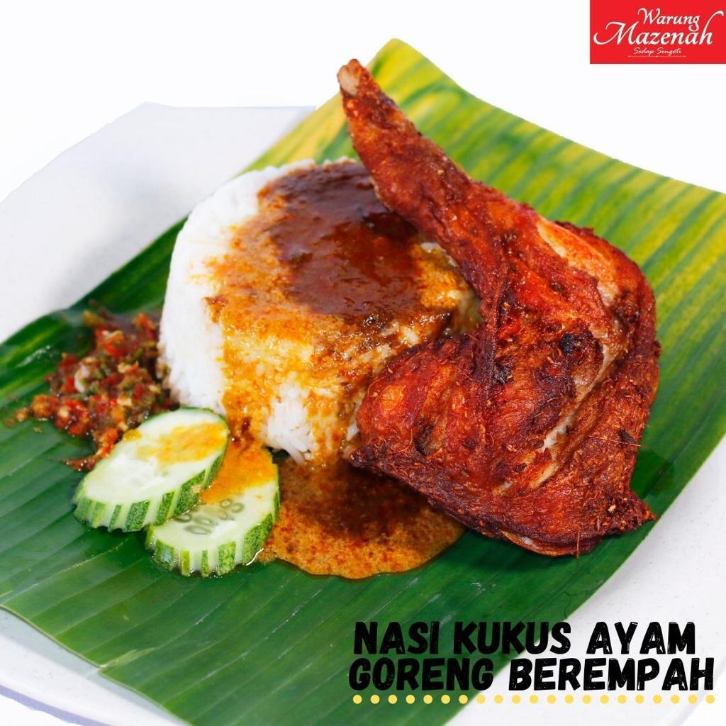 Nasi Kukus Ayam Berempah